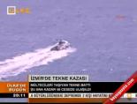 İzmir'de Tekne Kazası 