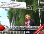 Şehitlerin Cenazeleri Adli Tıp'ta