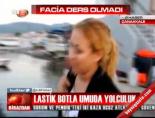 Lastik botla umuda yolculuk