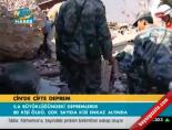 Çin'de çifte deprem