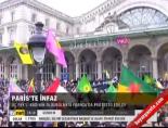 Üç PKK'lı kadının öldürülmesi Fransa'da protesto edildi online video izle