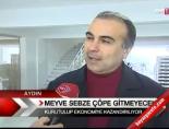 Meyve-sebze çöpe gitmeyecek