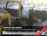 Doğu'da kar esareti