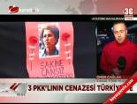 3 PKK'lının cenazesi Türkiye'de online video izle