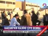 kerkuk - Barzani'nin kalbine çifte bomba Videosu