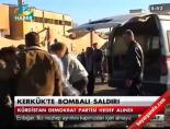 kerkuk - Kerkük'te bombalı saldırı Videosu