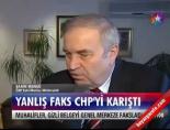 onder sav - Yanlış faks CHP'yi karıştırdı Videosu