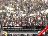 Irak'ta protestolar