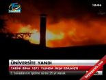 galatasaray universitesi - Üniversite yandı Haberi Videosu