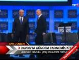 davos zirvesi - Davos'ta gündem ekonomik kriz Haberi Videosu