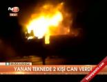 Yanan teknede 2 kişi can verdi Haberi online video izle