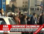 Taksim'deki çalışmalar Haberi online video izle