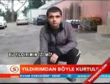 dogal afet - Balıkesir'de vatandaş yıldırımdan son anda kurtuldu Videosu