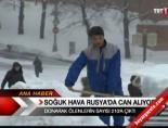 ukrayna - Soğuk hava Rusya'da can alıyor  Videosu