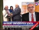bayburt universitesi rektoru - Bayburt Üniversitesi şokta  Videosu