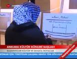 kultur gunleri - Ankara'da Kültür Günleri başladı  Videosu