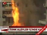 Tank alev içende kaldı  online video izle
