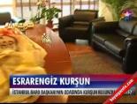 istanbul barosu - Başkanın odasına esrarengiz kurşun Haberi  Videosu
