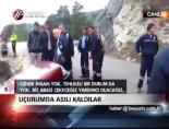 Uçurumda asılı kaldılar Haberi 