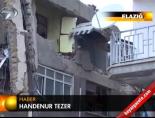 hasarli bina - Hasarlı bina yıkılırken  Videosu