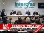 jirinovski - Jirinovski'ye turşulu saldırı  Videosu