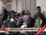 suriyeli multeciler - Suriyeliler hastaneye sığındı  Videosu