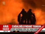 cagaloglu - Cağaloğlu'ndaki yangın Videosu