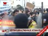 istanbul ticaret odasi - Sivil polis az daha eziliyordu Videosu