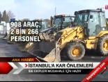 İstanbul'da kar önlemleri online video izle