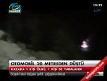 Otomobil dereye düştü