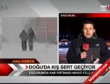 Doğu'da Kış Sert Geçiyor