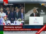 Binali Yıldırım'ın Marmaray Açılış Töreni Konuşması 