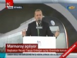 Başbakan Erdoğan'ın Marmaray Açılış Töreni Konuşması