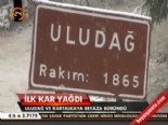 uludag - Uludağ Ve Kartalkaya'ya İlk Kar Yağdı  Videosu