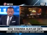 Fenerbahçeli Taraftarlar Beyaz TV Canlı Yayın Aracına Saldırdı