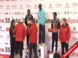 35. Vodafone İstanbul Maratonunda Dereceye Girenlere Ödülleri Verildi