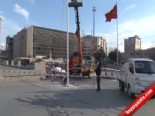 taksim meydani - Taksim'de Yılbaşı Hazırlıkları Başladı  Videosu