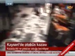 Kayseri'de Öğrencileri Taşıyan Otobüs Devrildi : 11 kişi öldü