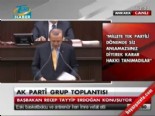 Başbakan Recep Tayyip Erdoğan'dan Meclis ve Milli İrade Vurgusu