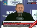 Başbakan Recep Tayyip Erdoğan Edirne Keşan'da Halka Hitap Etti