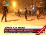 Kar Tatili Olan İller ve İlçeler - 09.12.2013