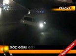 Yalova'da mobese kameraları kazaları kaydettiş 