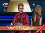 Adele'ye 6 dalda Grammy  online video izle