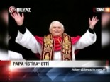 vatikan - Papa 'istifa' etti  Videosu