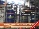 Anadolu Yakası'na 2. metro geliyor  online video izle