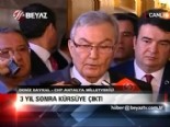 3 yıl sonra kürsüye çıktı 