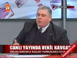 gurcistan - Canlı yayında vekil kavgası  Videosu