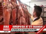 Avrupa'da at eti skandalı 