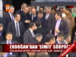 Erdoğan'dan 'simit' sürprizi 