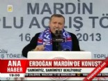 Erdoğan Mardin'de konuştu 